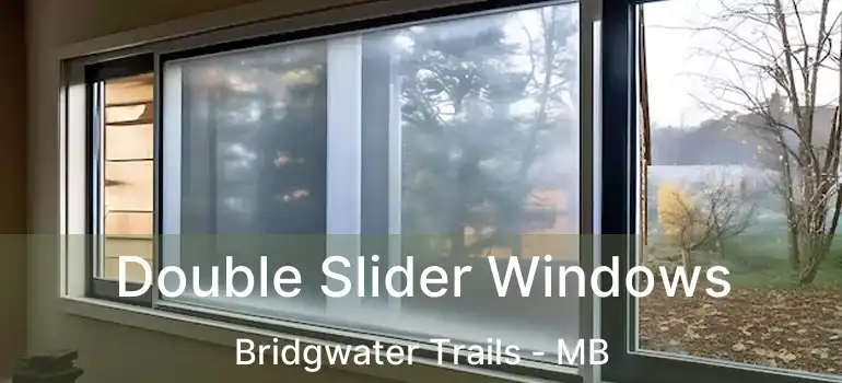  Double Slider Windows Bridgwater Trails - MB