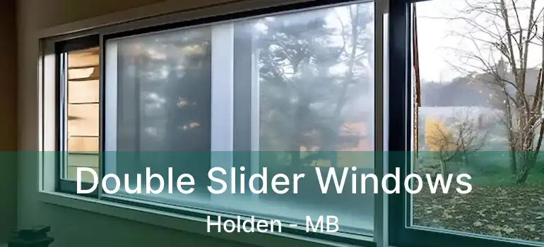  Double Slider Windows Holden - MB