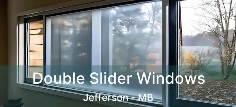  Double Slider Windows Jefferson - MB