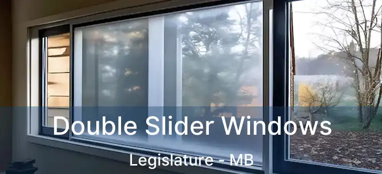  Double Slider Windows Legislature - MB
