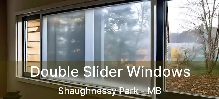  Double Slider Windows Shaughnessy Park - MB