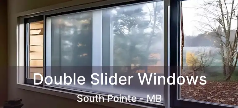  Double Slider Windows South Pointe - MB