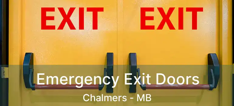  Emergency Exit Doors Chalmers - MB
