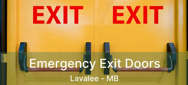  Emergency Exit Doors Lavalee - MB