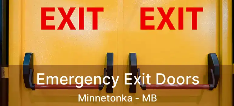 Emergency Exit Doors Minnetonka - MB