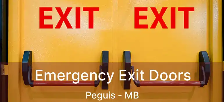  Emergency Exit Doors Peguis - MB