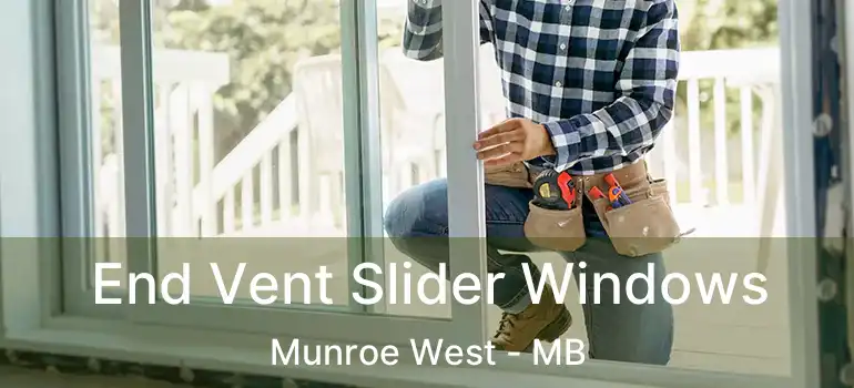  End Vent Slider Windows Munroe West - MB