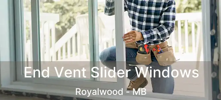  End Vent Slider Windows Royalwood - MB