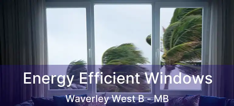  Energy Efficient Windows Waverley West B - MB