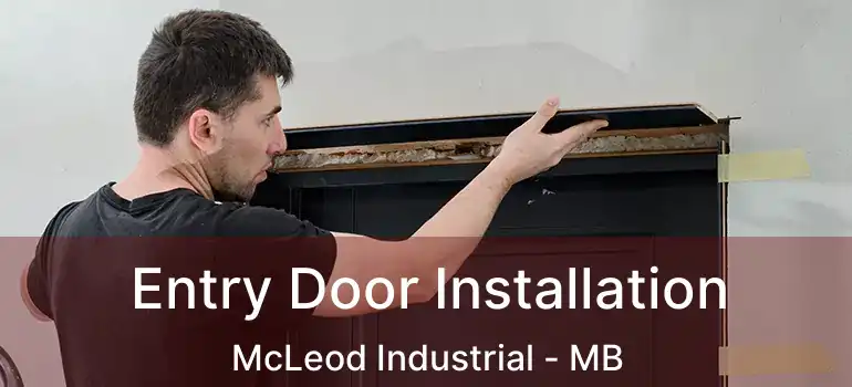  Entry Door Installation McLeod Industrial - MB