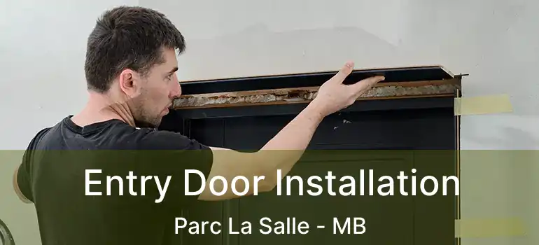  Entry Door Installation Parc La Salle - MB