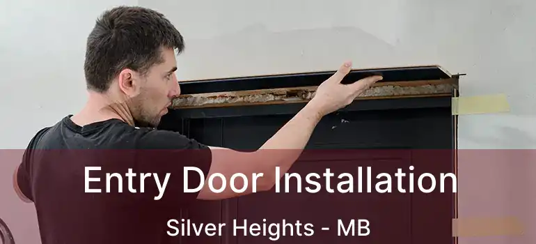  Entry Door Installation Silver Heights - MB