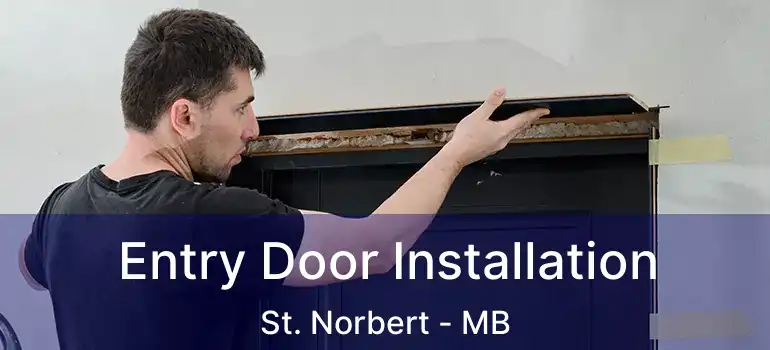  Entry Door Installation St. Norbert - MB