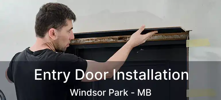  Entry Door Installation Windsor Park - MB