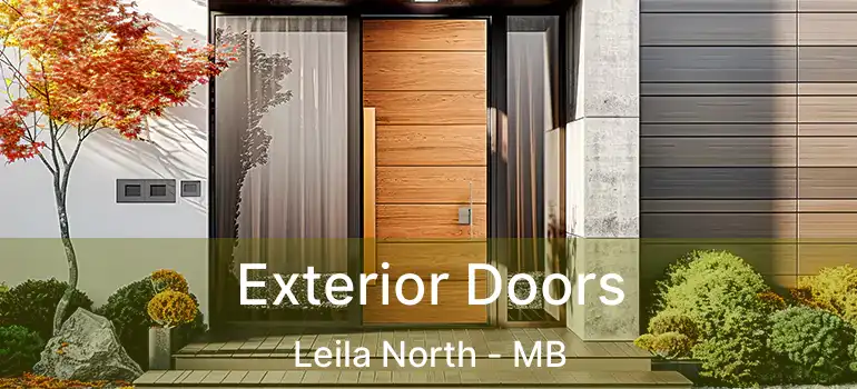  Exterior Doors Leila North - MB