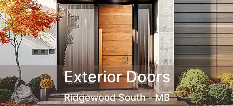  Exterior Doors Ridgewood South - MB