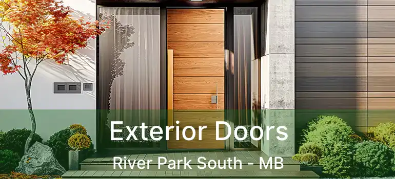 Exterior Doors River Park South - MB