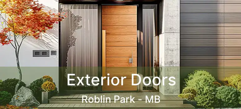  Exterior Doors Roblin Park - MB