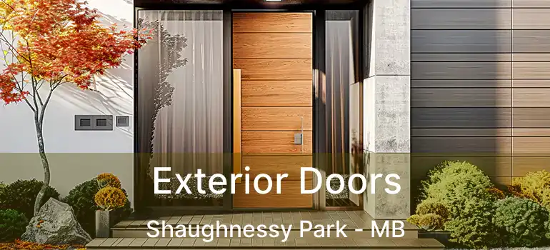  Exterior Doors Shaughnessy Park - MB