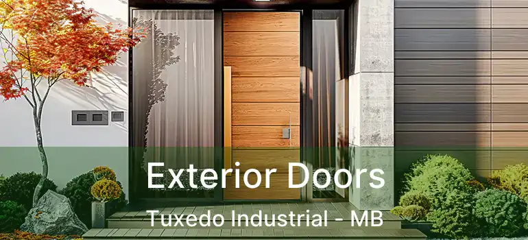  Exterior Doors Tuxedo Industrial - MB