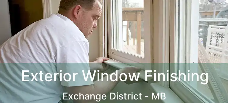  Exterior Window Finishing Exchange District - MB