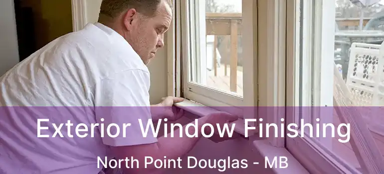  Exterior Window Finishing North Point Douglas - MB