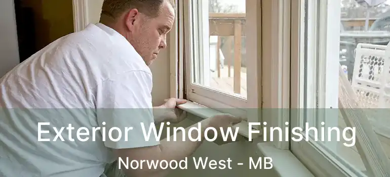  Exterior Window Finishing Norwood West - MB