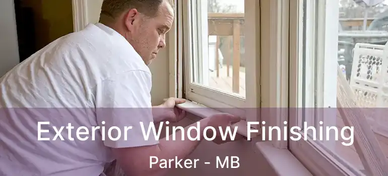  Exterior Window Finishing Parker - MB