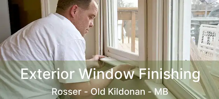  Exterior Window Finishing Rosser - Old Kildonan - MB