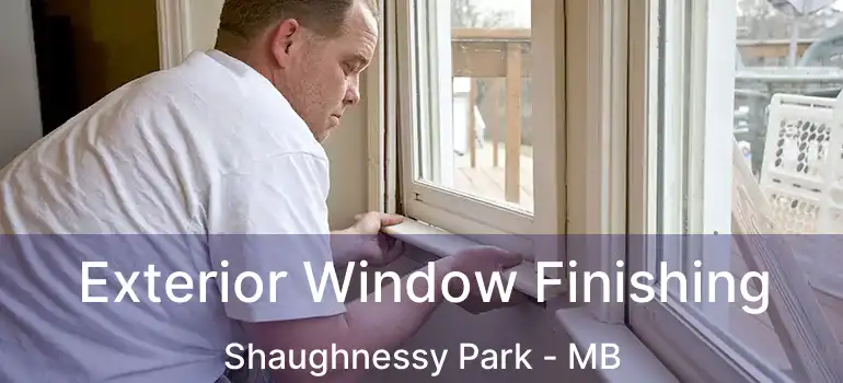  Exterior Window Finishing Shaughnessy Park - MB
