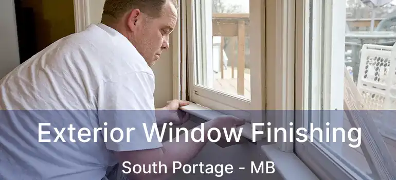  Exterior Window Finishing South Portage - MB