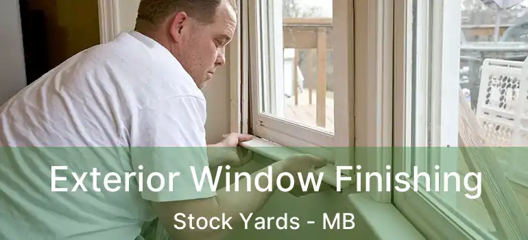  Exterior Window Finishing Stock Yards - MB