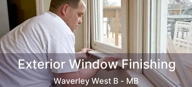  Exterior Window Finishing Waverley West B - MB