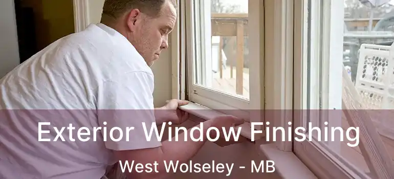  Exterior Window Finishing West Wolseley - MB