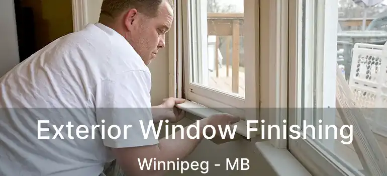  Exterior Window Finishing Winnipeg - MB