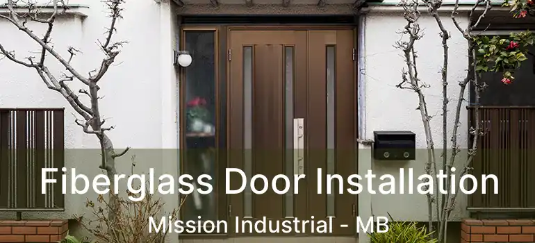  Fiberglass Door Installation Mission Industrial - MB