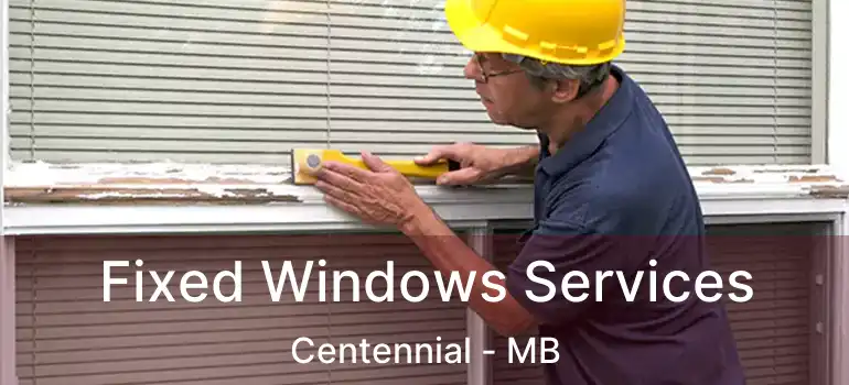  Fixed Windows Services Centennial - MB