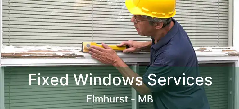  Fixed Windows Services Elmhurst - MB
