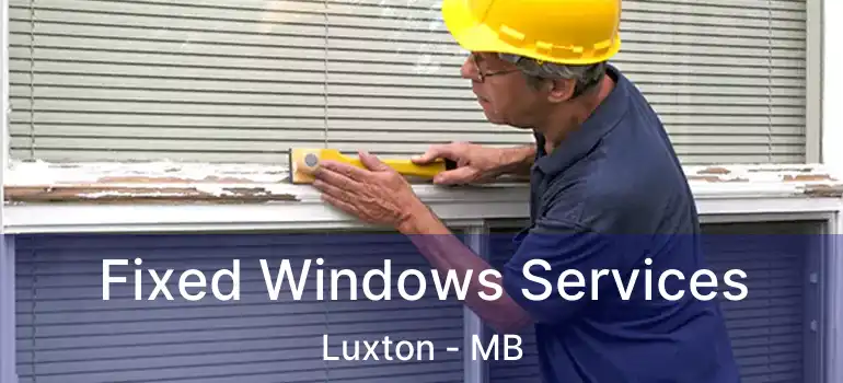 Fixed Windows Services Luxton - MB