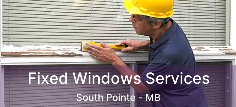  Fixed Windows Services South Pointe - MB