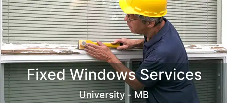  Fixed Windows Services University - MB