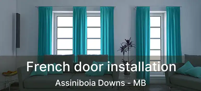  French door installation Assiniboia Downs - MB