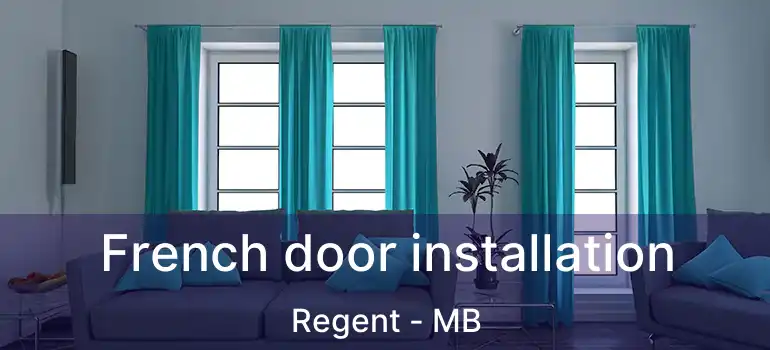  French door installation Regent - MB