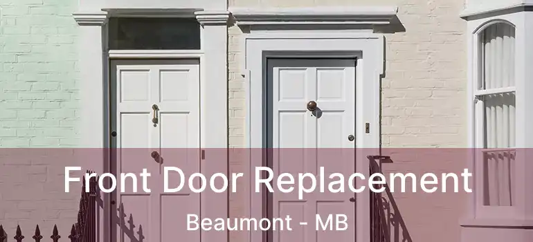  Front Door Replacement Beaumont - MB