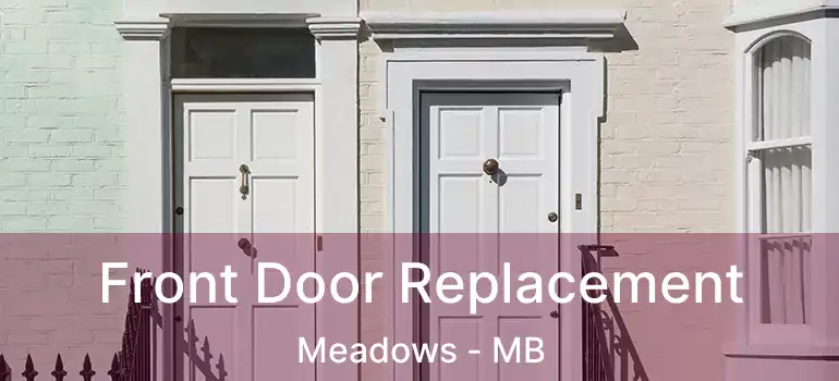  Front Door Replacement Meadows - MB