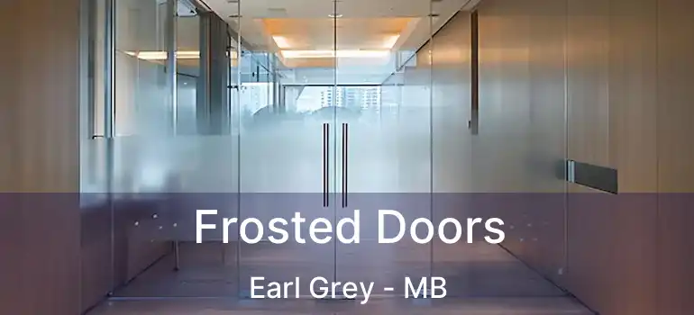  Frosted Doors Earl Grey - MB