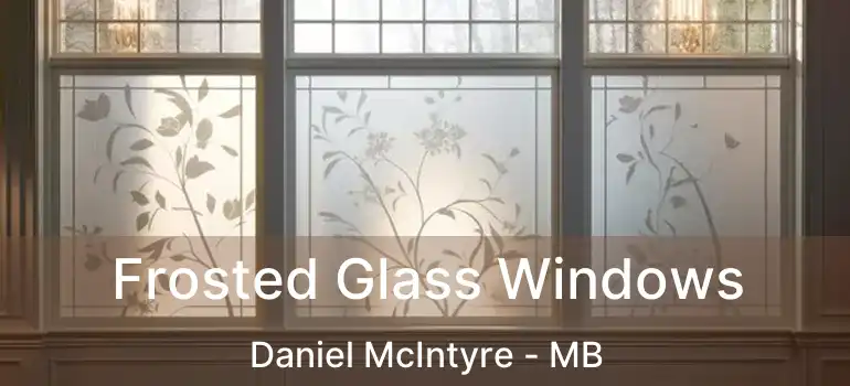 Frosted Glass Windows Daniel McIntyre - MB