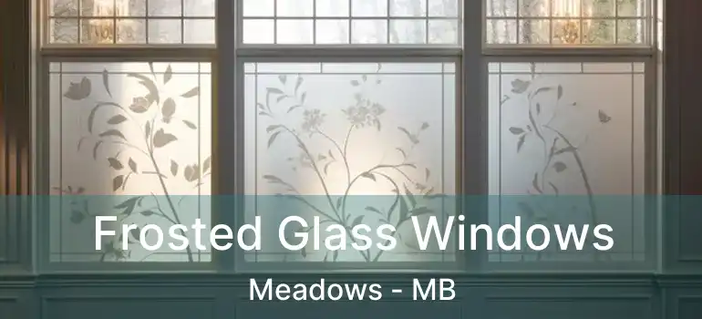  Frosted Glass Windows Meadows - MB