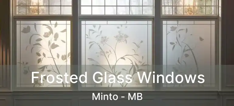  Frosted Glass Windows Minto - MB