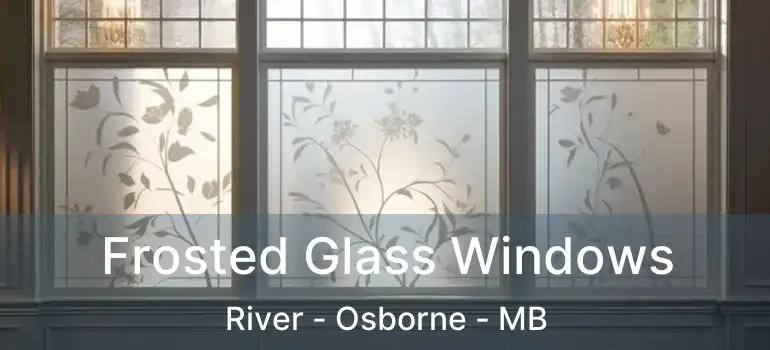  Frosted Glass Windows River - Osborne - MB